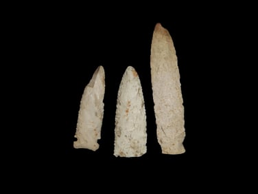 Collection of Various Arrowheads