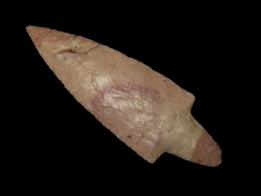 4 1/4" x 1 3/8" Colorful Adena, found in Warren Co., Missouri