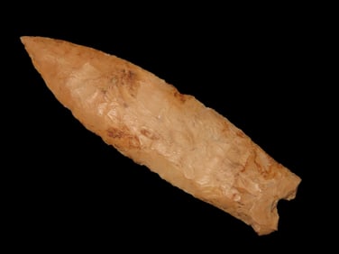 3 5/8" X 15/16" Beaver Lake, Motley COA, Found in Adams County IL.