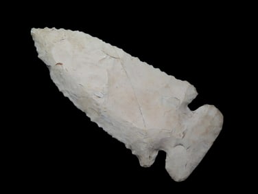 3 3/16" X 1 7/16" Thebes, Motley COA, Found in Adams County IL.