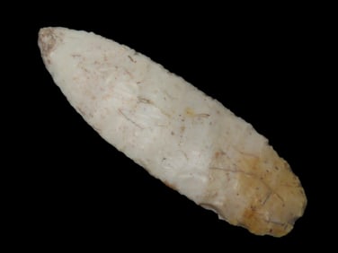 3 3/4" X 1 1/8" Angostura, Motley COA, Found in Adams County IL.