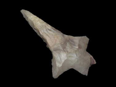 4 3/4" X 2 1/2" Dickson, AAI COA, Found in Boone County MO., Ex Herb Mangold Collection