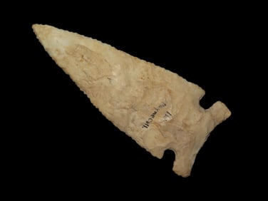 4 1/8" X 1 5/8" Hemphill, Partain COA, Found in Illinois