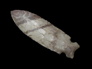 3 15/16" X 1 3/16" Hemphill, Partain COA, Found in Boone County MO., Ex. James Hinson Collection