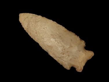 3 7/8" X 1 5/8" Hopewll, Burlington Chert, Motley COA, Found in Adair Co MO