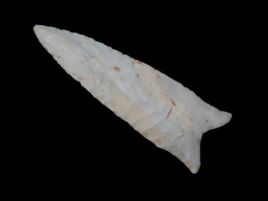 3 3/4" X 1 1/4" Dalton, Burlington Chert, Baker COA, Found in Illinois