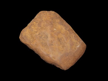 2 3/4" X 2 1/8" Rare Claystone Celt, found in Hancock Co. Illinois at the Warsaw Bottoms on the