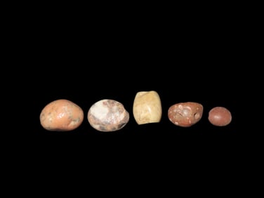 Collection of Neolithic African Trade Beads, Sahara Desert-approx.3,000 - 6,000 yrs. old