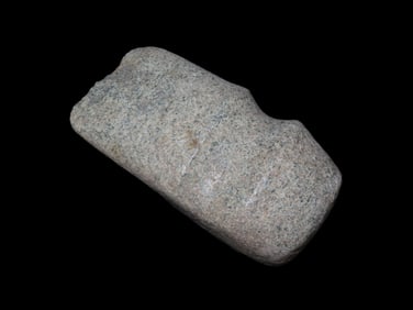 4 7/8" 3/4 Groove Axe Green Hardstone Knox County Ohio