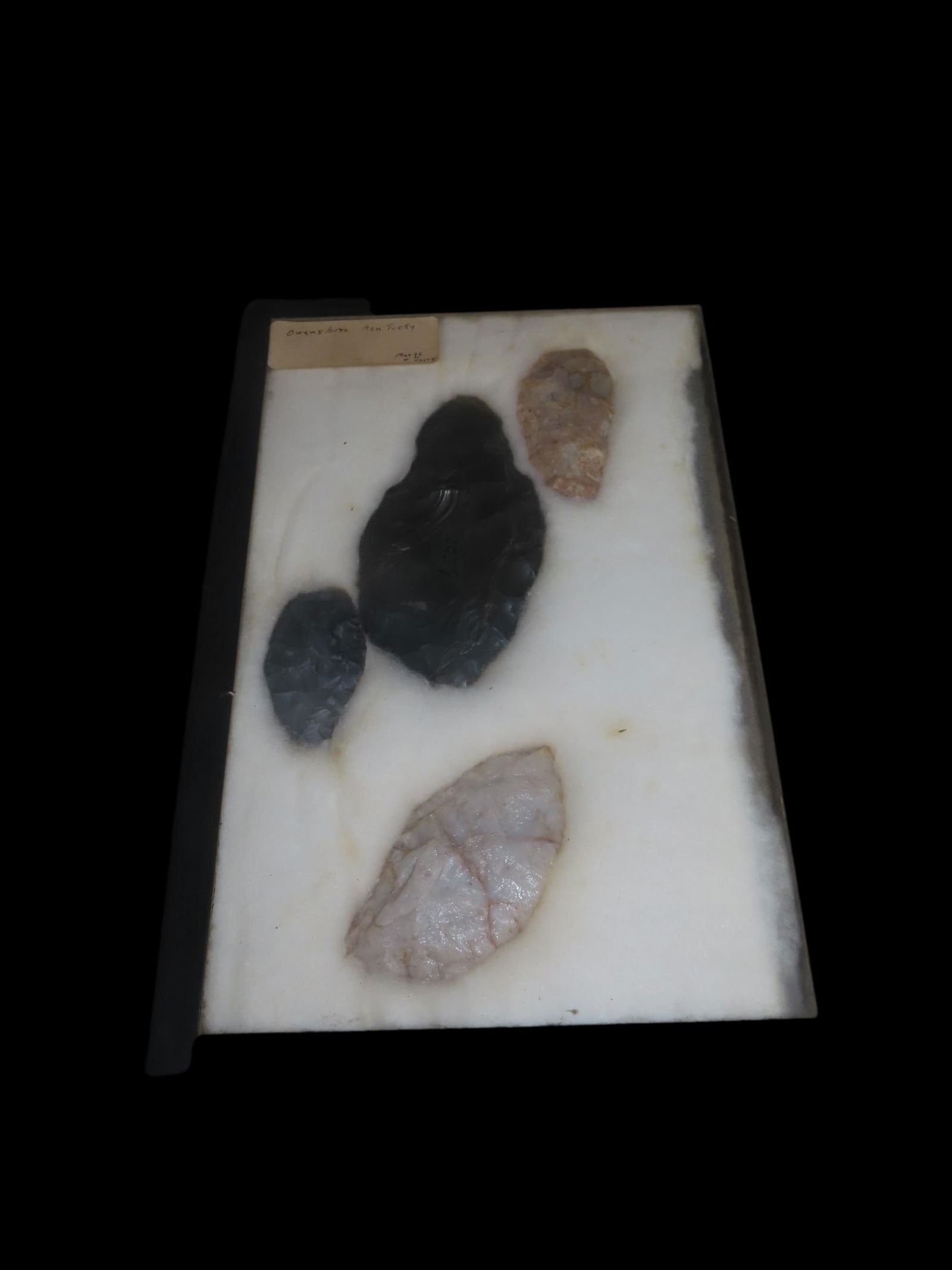 12 1/4" X 8 1/4" Frame of Blades from Owensboro Kentucky (1 of 6)