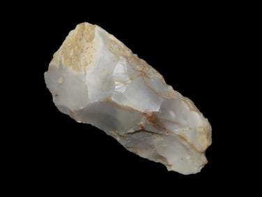 2 7/8" X 1 1/4" Neolithic Tranchet Chisel Found in Pays D' Othe, Aube, France