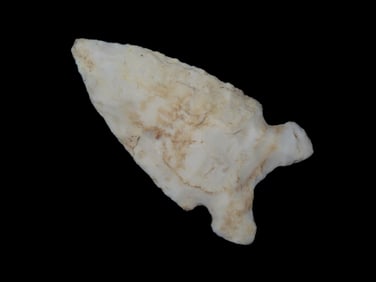 2" x 1 1/16" Graham Cave (Side Notched), Burlington Chert, Found Ogle Co IL