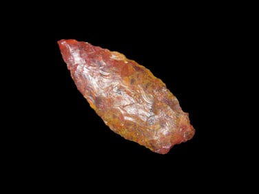 1 1/2" X 5/8" 3/16" Angostura, Reddish Brown Chert, Found in Northeastern AZ