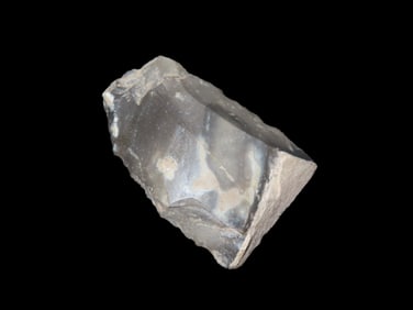 2"x1 1/4"x1/2" Fluted Flake, Tool/Scraper,Found Milber,EX: Herman French EX: Henry Dewey