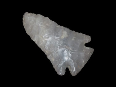 2 3/8" X 1 3/8" Pinetree Corner Notch, Found in Harrison County Indiana