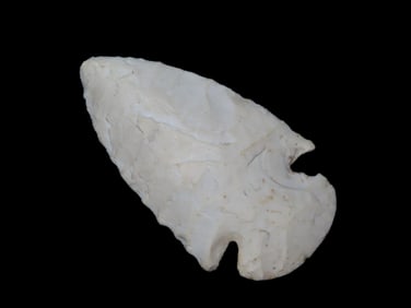 2 1/8" X 1 3/16" Dovetail Point, Found in Fulton County Illinois