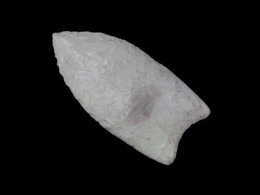 2 1/8" X 1" Clovis Point, Found in Barry County Michigan