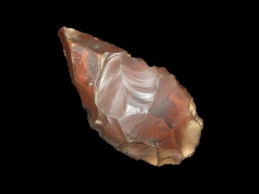 5" X 2 1/2" Upper Paleolithic Egyptian Knife, Found in Egypt, Ex Jerry Sherman Collection