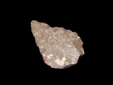 2 3/8" X 2 5/8" Upper Paleolithic Levallois Point, Found at Kents Cavern, England