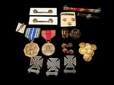 Collection of United States Marine Corp Medals and Ribbons