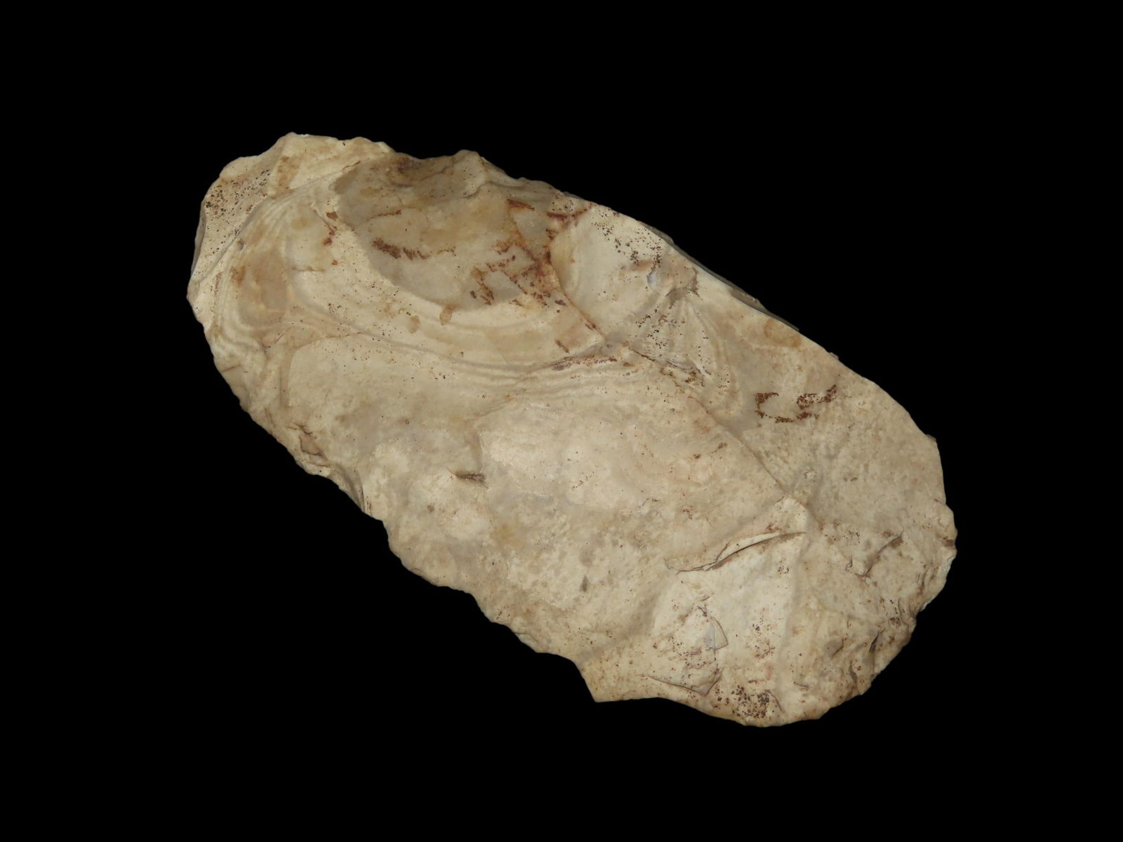 5" Colorful Bullseye Cobbs Blade, St. Charles County Missouri, Found by Ron Knowles