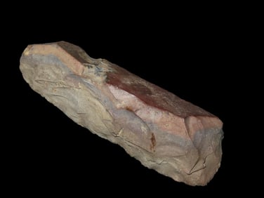 5 1/5" Colorful Flint Celt, St. Charles County Missouri, Found by Ron Knowles