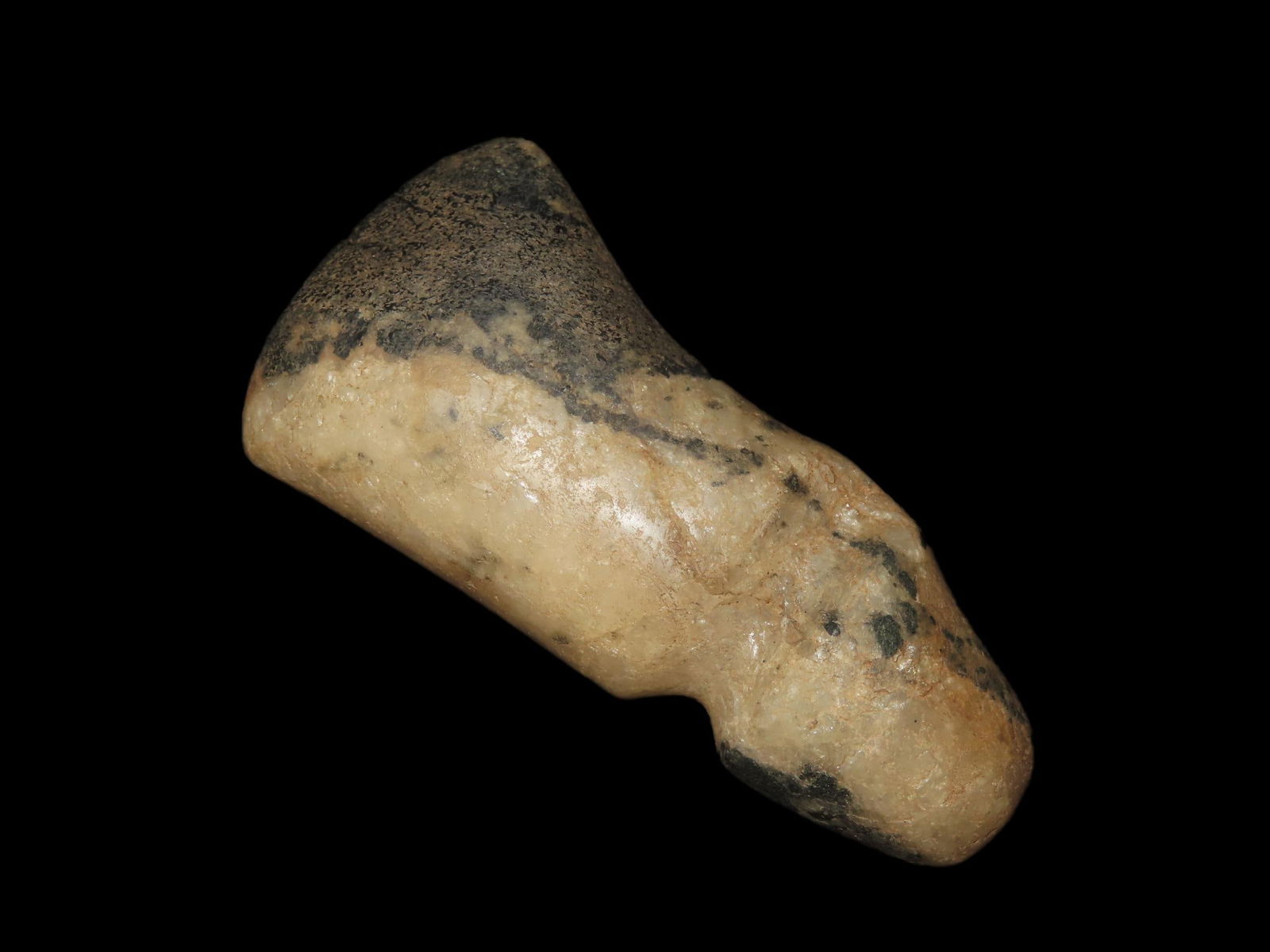 4 1/2" Quartz Trophy Axe, Motley COA, Clark County Ohio, Rare Colorful Example (1 of 9)