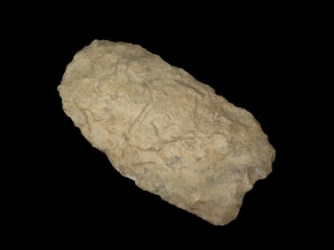 5 3/4" Flint Spade, St Charles County Missouri, Found by Ron Knowles