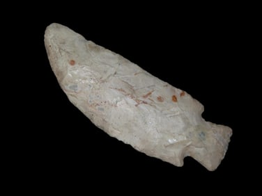 5 1/8" Hopewell Curved Knife / Ross Blade, Montgomery County Missouri