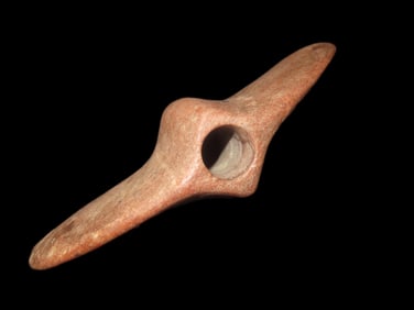 4 3/4" Wing Bannerstone, Motley COA, Berks County Pennsylvania