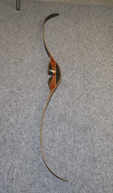 Vintage 1960's Recurve Bow, Stalker by Indian Archery, 48", Great Condition, Beautiful Design