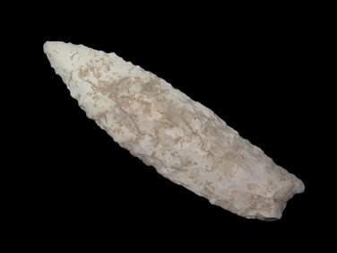 3 1/4" Paleo Plainview, St Charles County Missouri, Found by Ron Knowles
