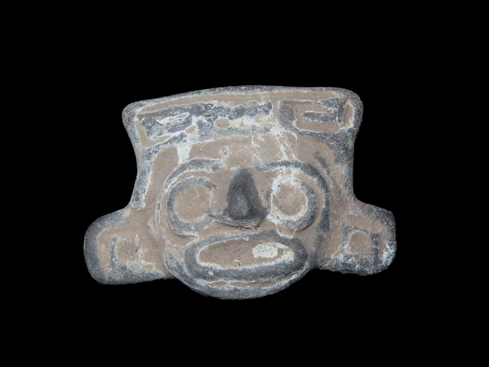 Pre-Columbian Pottery Head, Mexico: Pre-Columbian Pottery Head, Mexico