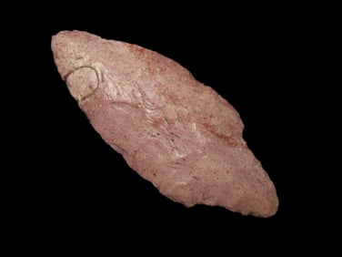 Colorful 3" Strawberry Chert Waubesa / Adena, St Charles County Missouri, Found by Ron Knowles