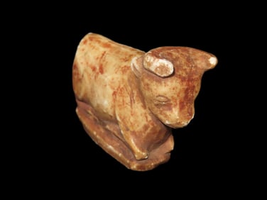 Pre-Columbian Canopa Ram Effigy, Peru