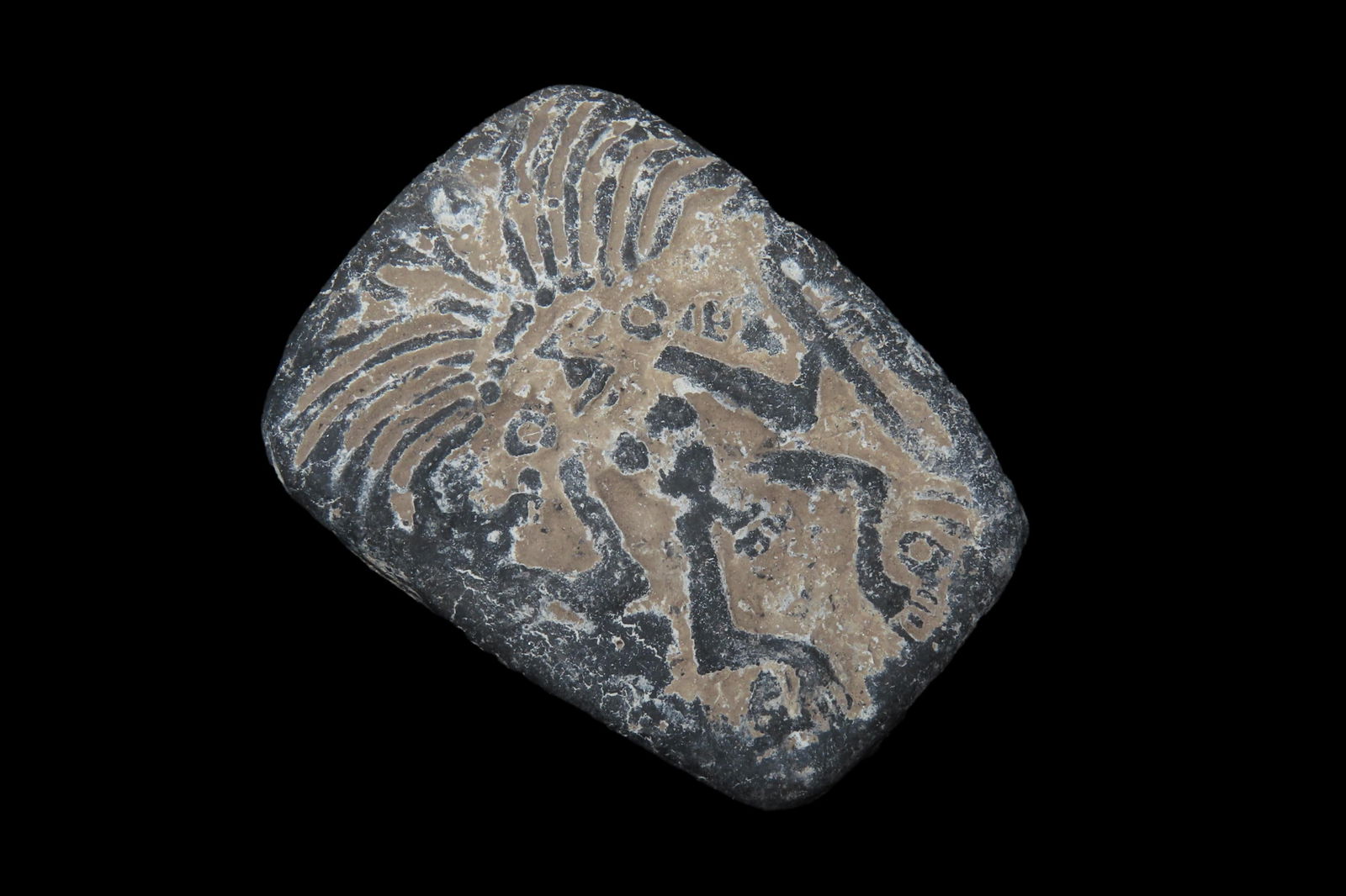 Pre-Columbian Human Effigy Pottery Figure, Mexico: Pre-Columbian Human Effigy Pottery Figure, Mexico