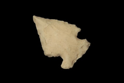 Nice Cahokia Notched Bird Point, Madison County Illinois, Found by Ron Knowles