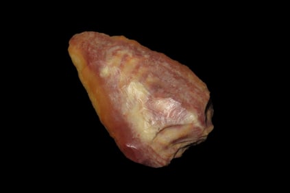 Very Colorful Highly Polished Kaolin Flint Celt / Adze, Union County Illinois