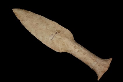 Amazing 13 1/8" Danish Style Stitched Handle Knife, Denmark