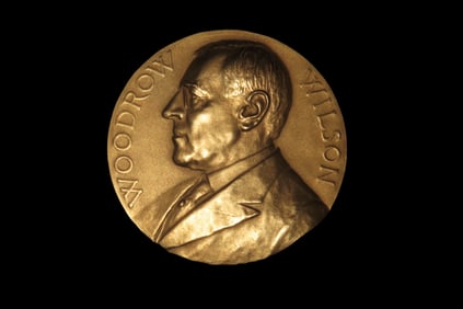 Vintage Large 3" Woodrow Wilson Peace Medal