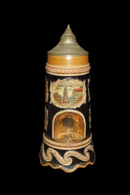Large German Beer Stein, Nice Design
