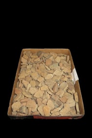 Large Flat of 100's of Pottery Sherds / Shards Found by Ron Knowles