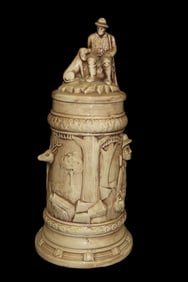 Large German Beer Stein, Nice Design