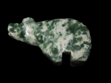 Zuni Animal Fetish Bead / Pendant from New Mexico, Stone Bear