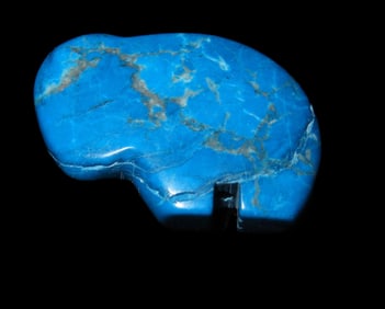 Zuni Animal Fetish Bead / Pendant from New Mexico, Stone Buffalo