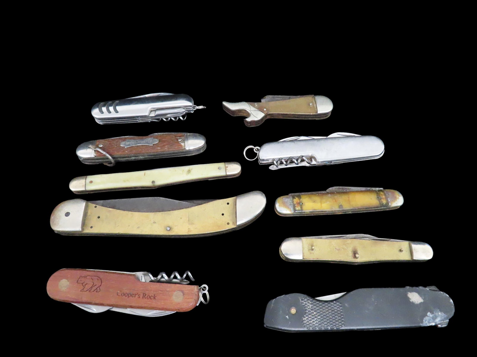 Lot of 10 Vintage Pocket Knives (1 of 5)