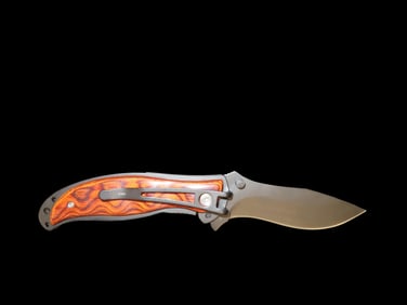 BRAND NEW Pocket Knife, New in Box, Red Desert Folder, Frost Cutlery