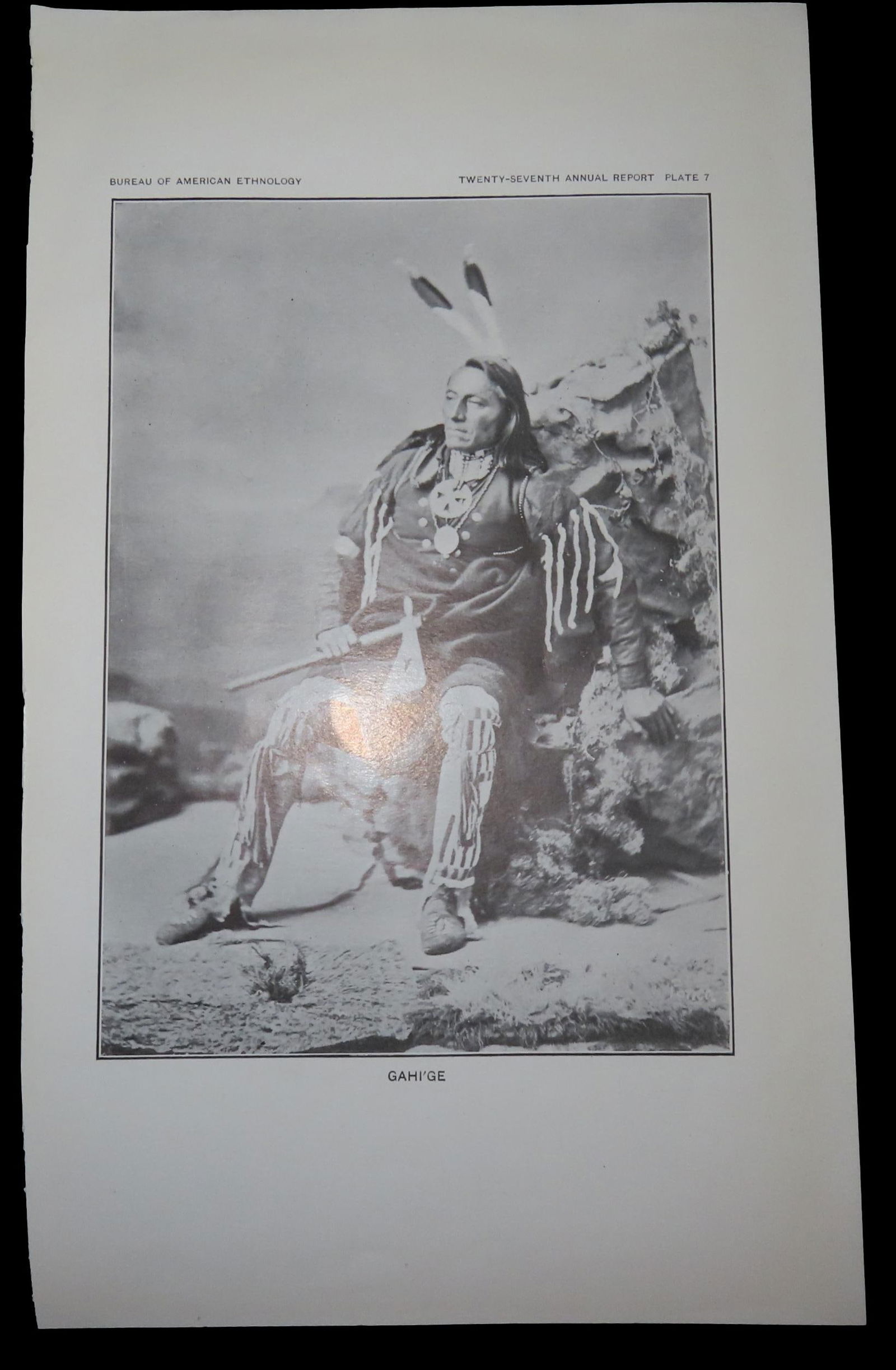 Lot of 3 Original 1906 Indian Prints, Pictures, Images. (1 of 4)