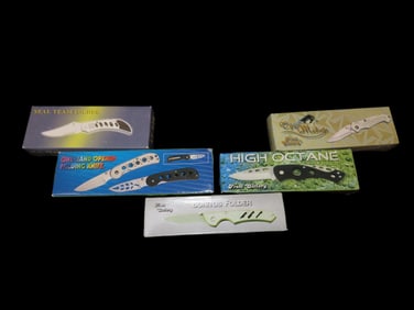 BRAND NEW Pocket Knife Lot, All New in Box, Frost Cutlery