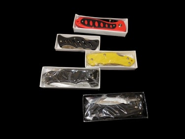 BRAND NEW Pocket Knife Lot, All New in Box, Frost Cutlery